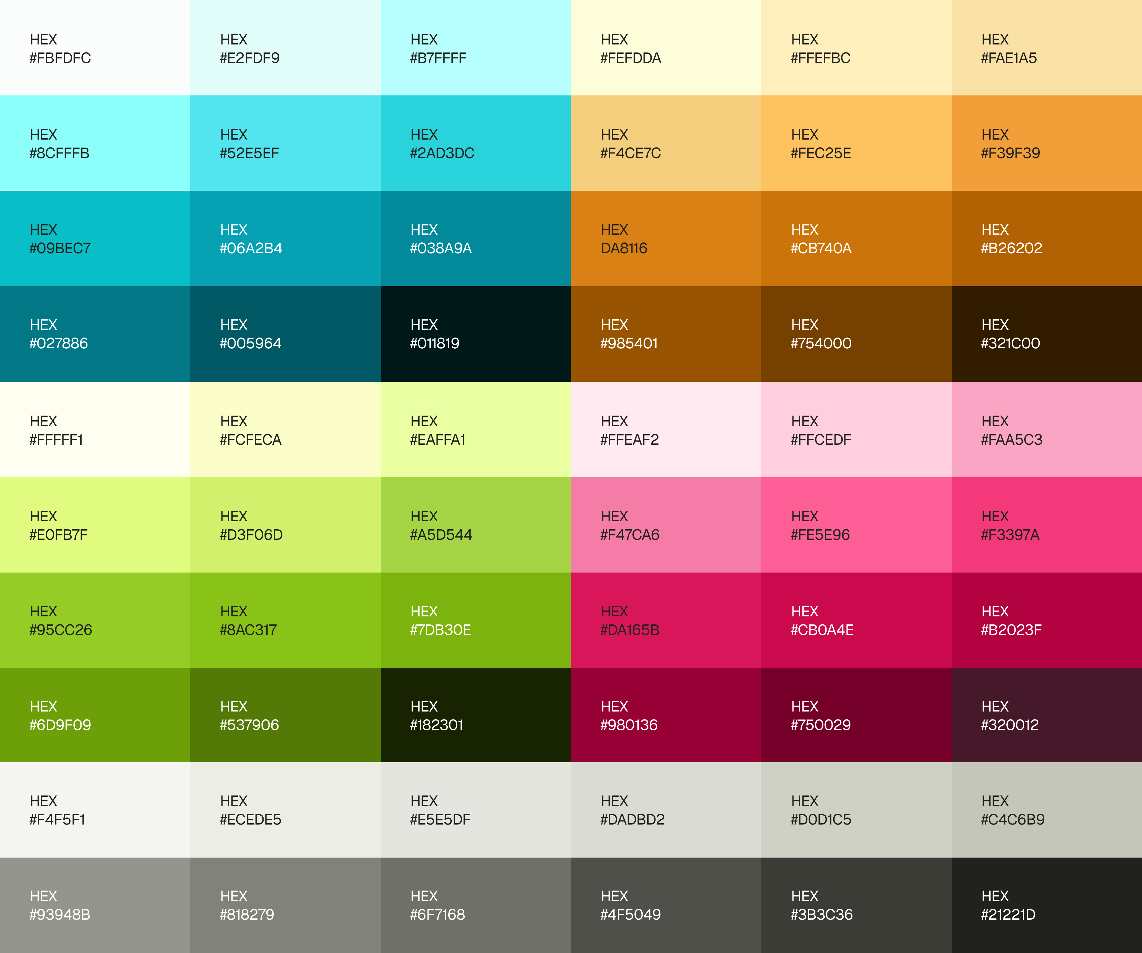 Colour Palette